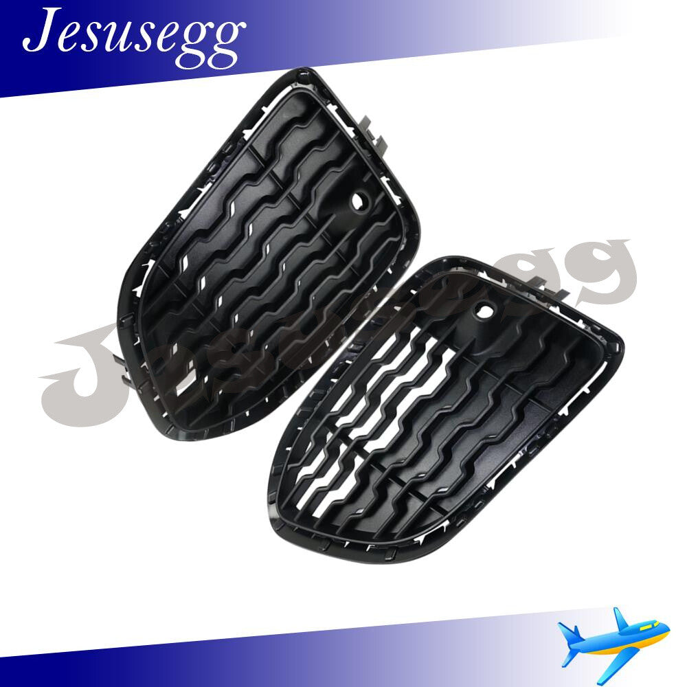 Front LHRH Bumper Grille Gril Black for BMW 2015-2017 X3 xDrive35i 2015-2018 X4