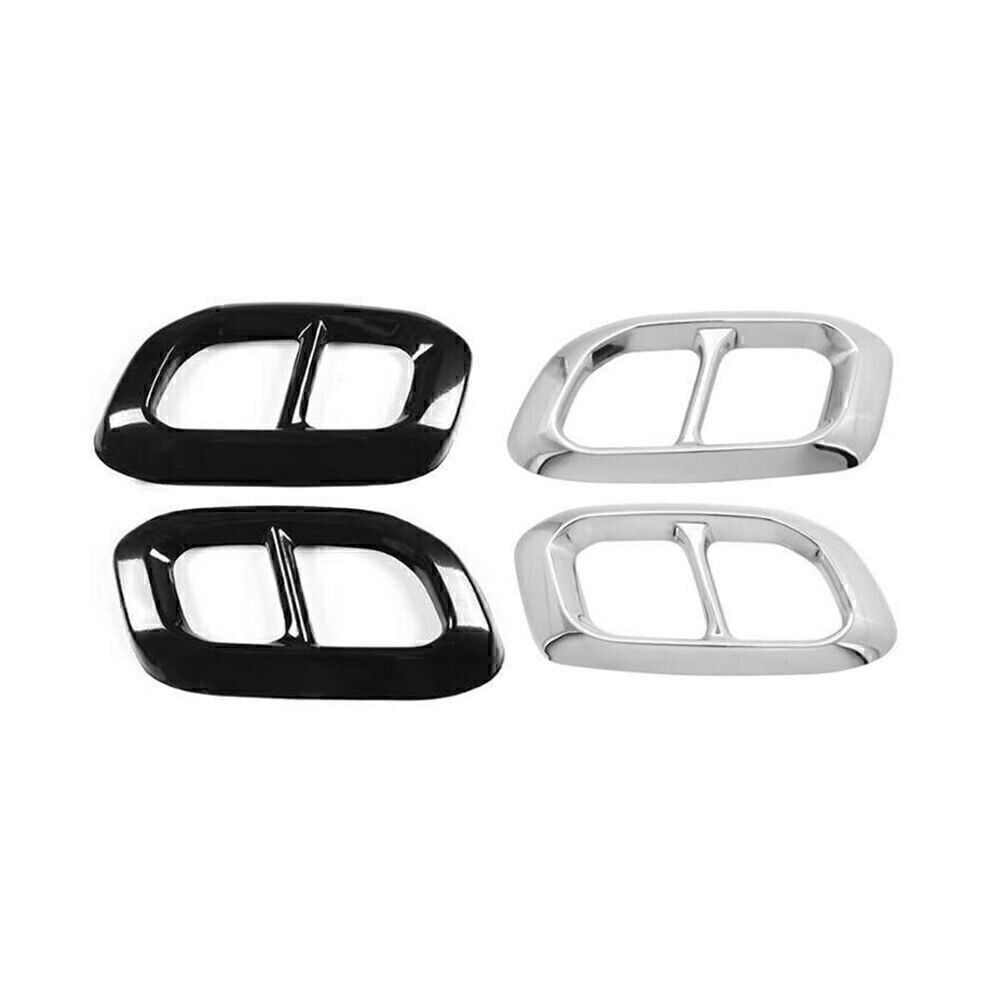Exhaust Muffler Pipe Tip Tailpipe Cover Fit for Benz GLC GLE GLS X253 W167 2020-2022