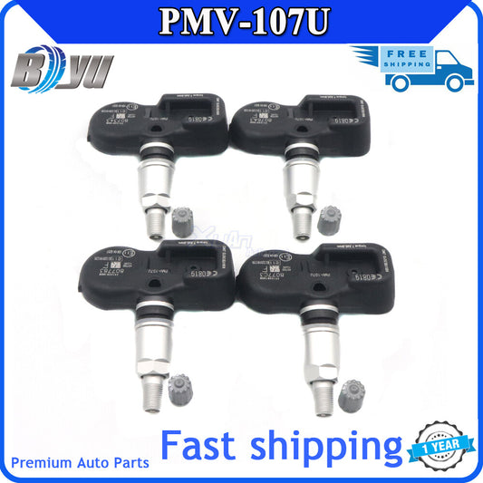 PMV-107U for Infiniti M30 M35H 4pcs TPMS Tire Pressure Sensor Monitoring System