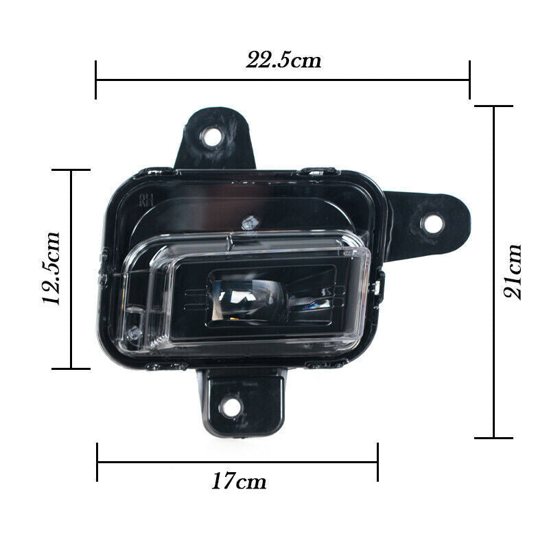 Left Side LED Front Bumper Fog Light Fog Lamp 1Pcs for Gmc for Sierra 1500 2022-2024