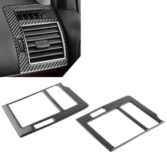 2 Pcs Air Vent Outlet Cover Trim for Toyota for Land Cruiser Prado 2010-2018