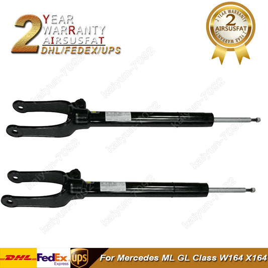 Pair Front Air Suspension Shock Cores W/o ADS for Mercedes W164 X164 1643200130