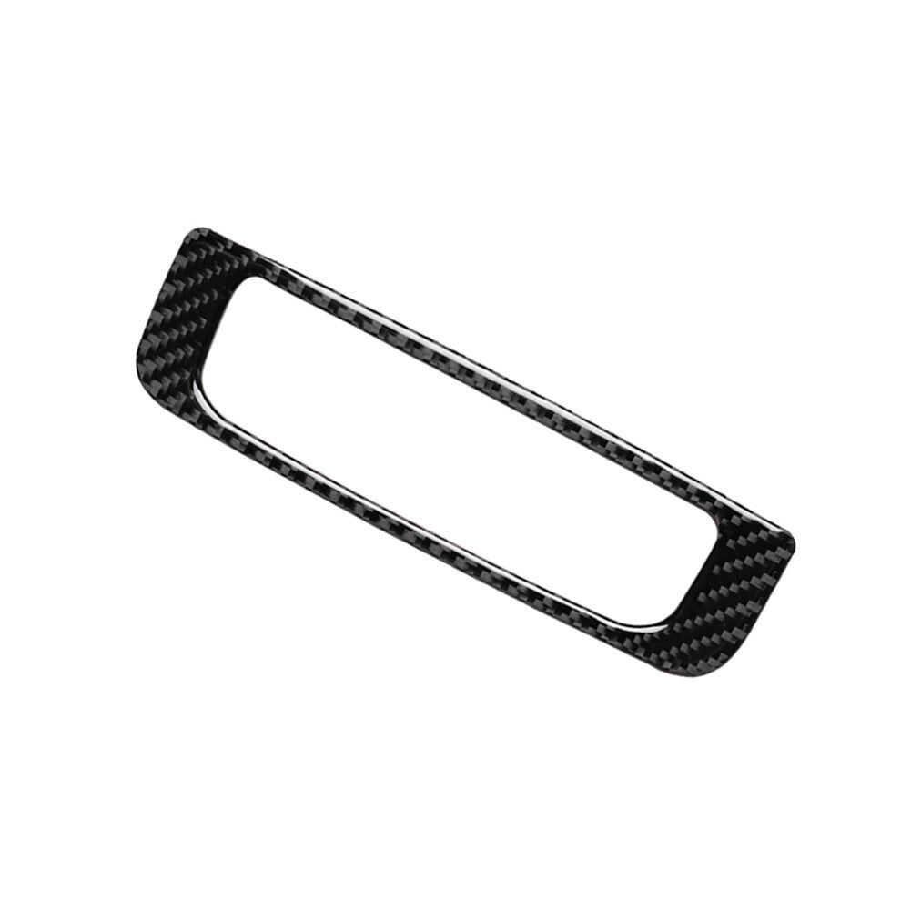 Car Rear AC Panel Trim Cover Interior Carbon Fiber Sticker for Audi Q7 2016-2019