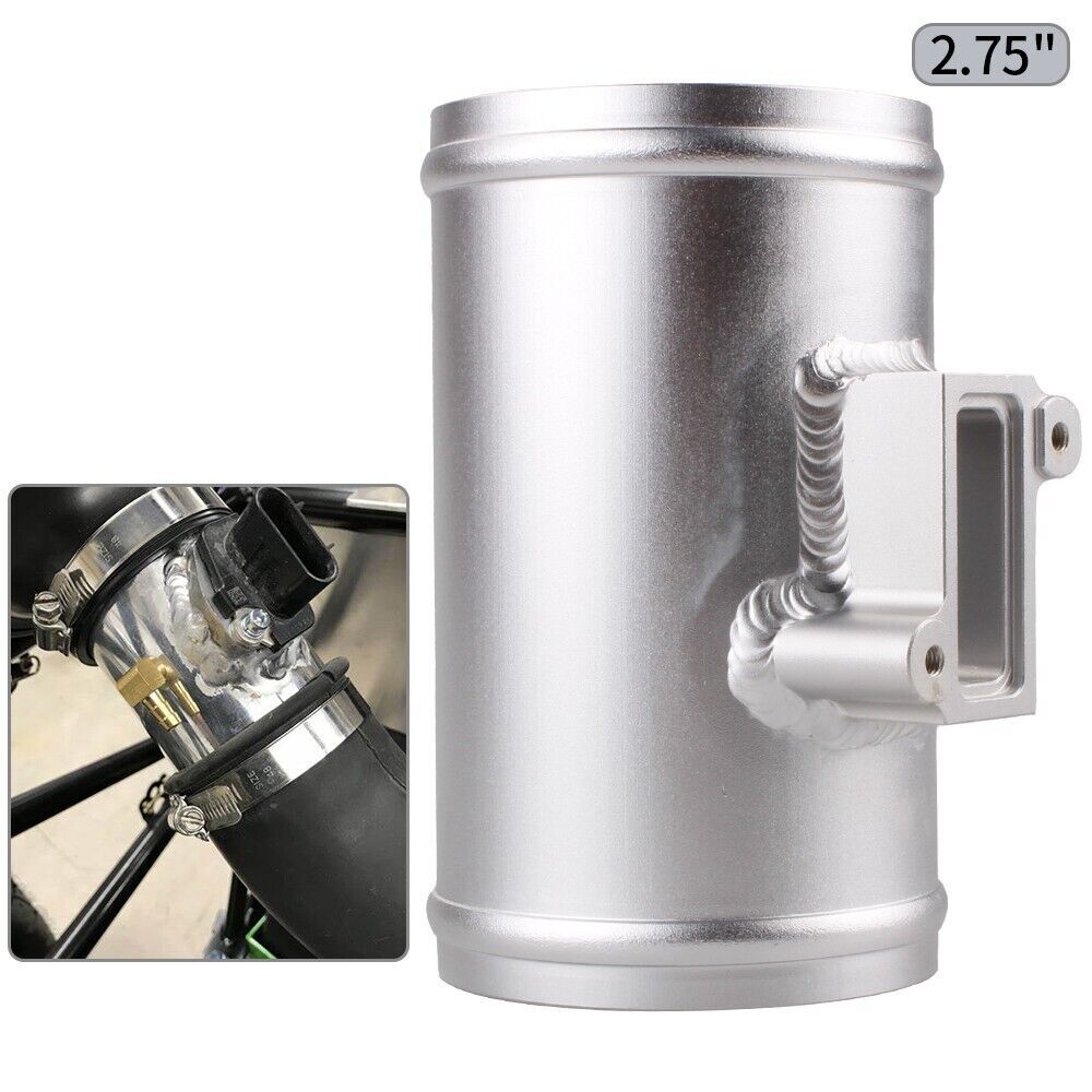 2.75 Mass Air Flow Sensor Adapter Air Intake Meter Mount for Nissan for Ford
