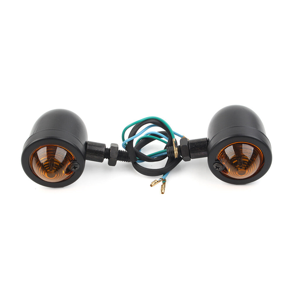 Motorcycle Turn Signal Indicator Light for Harley Cafe Racer Bobber Chopper
