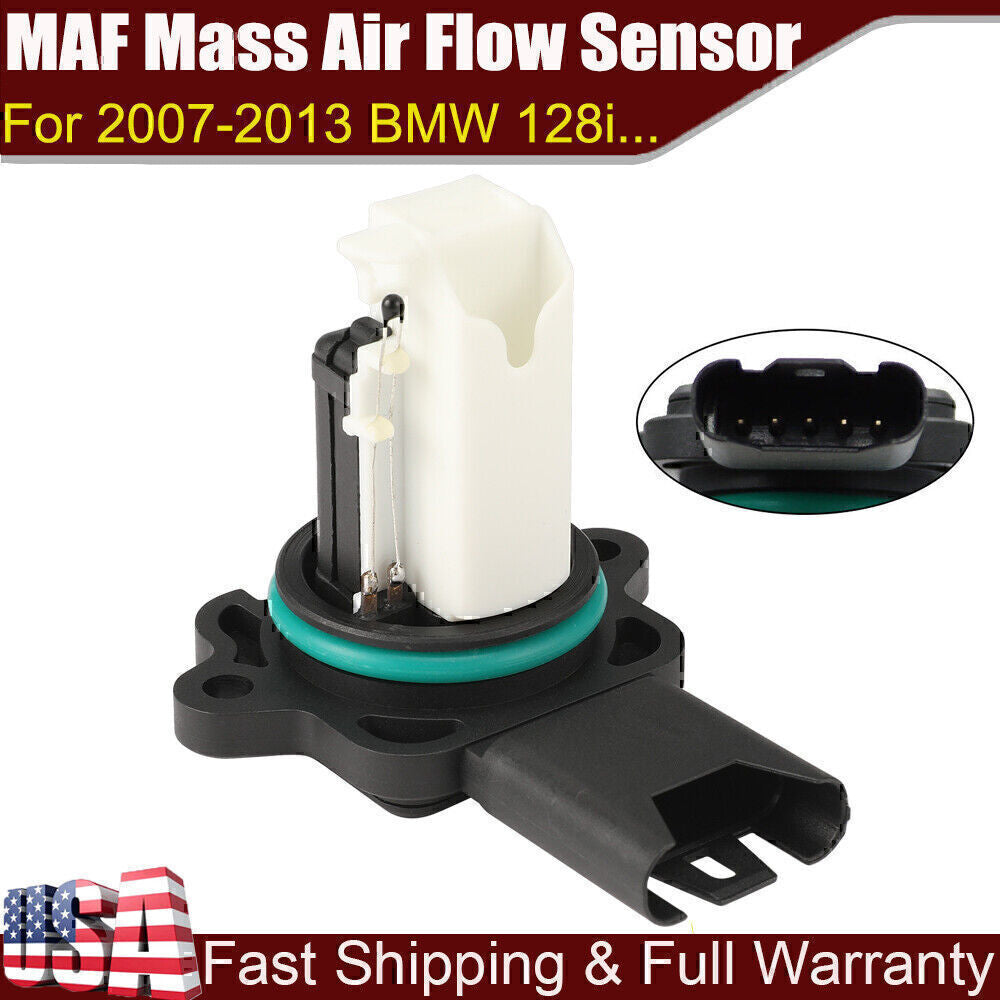 MAF Mass Air Flow Sensor For 2007-13 for BMW 128i 328i 528i X3 X5 Z4 3.0 5WK97508Z