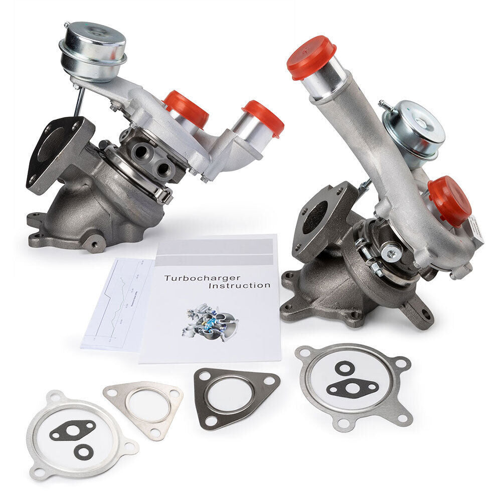 Turbo Turbocharger Set For 10-19 for Ford Explorer Taurus for Lincoln MKS MKT 3.5L RHLH