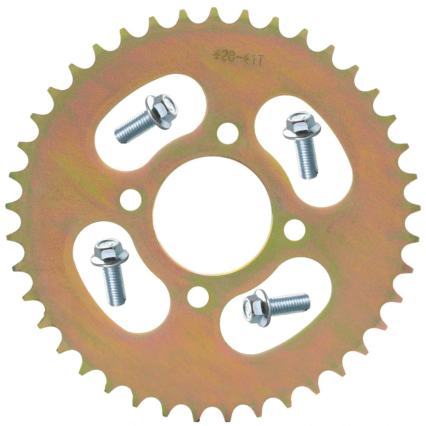 428 chain + 41 teeth 48mm rear sprocket for go-karts, ATVs, Pit bikes, Coolster Baja