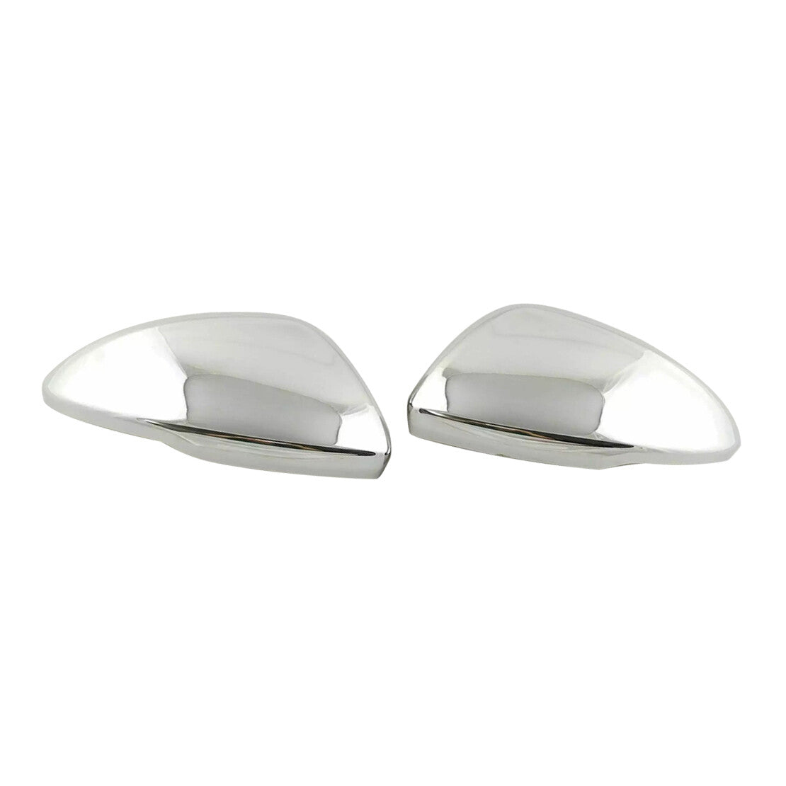 2pcs Silver Rearview Mirror Cover Cap Trim Fit for Chevrolet for Cruze 2016-2019