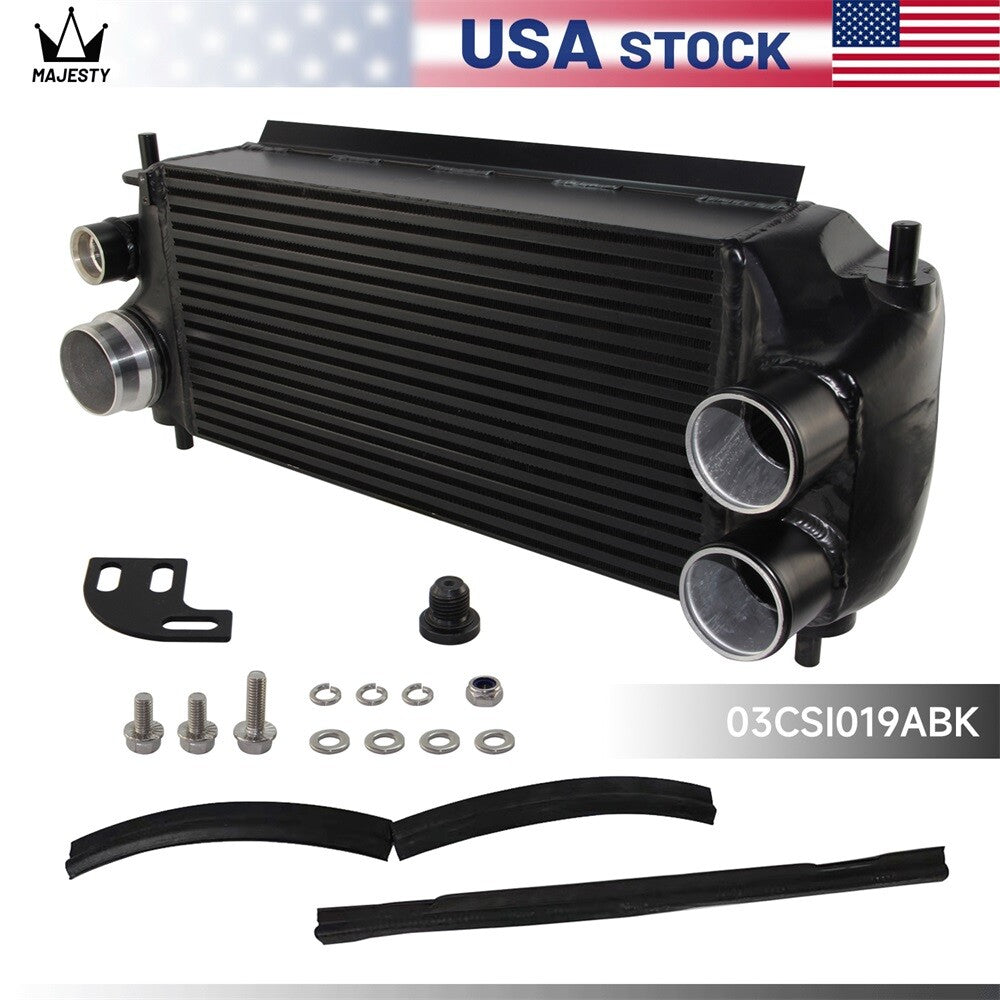 Performance Intercooler Fits for Ford F150 F-150 2.7L/3.5L EcoBoost 2015-2019 Black