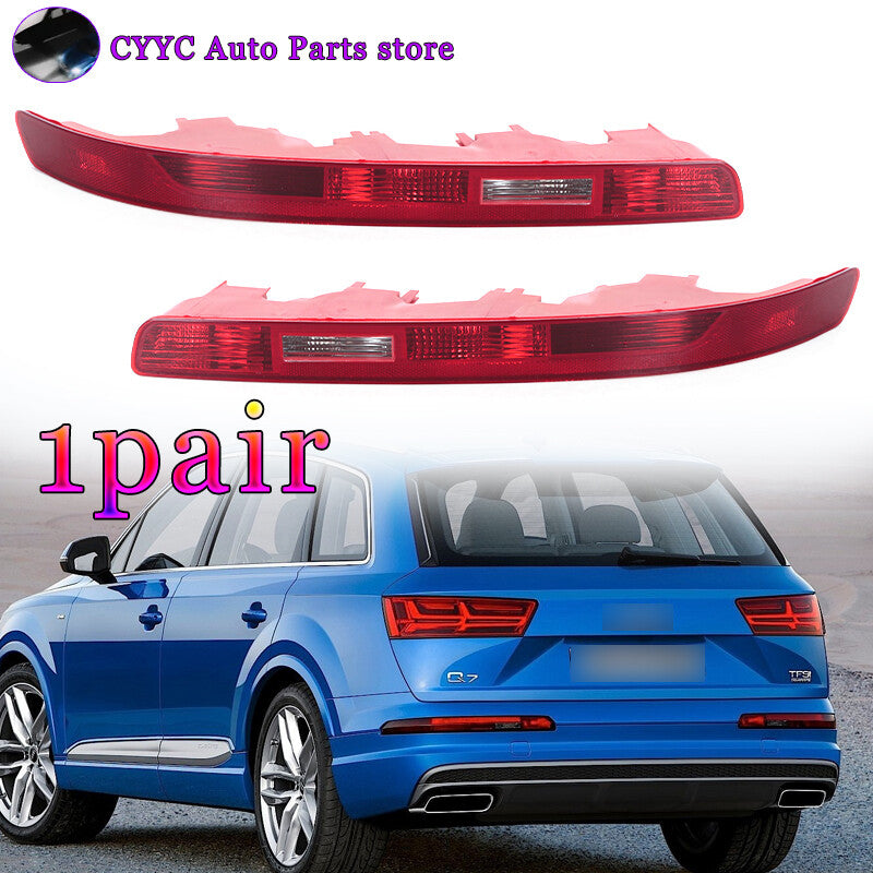 2Pcs Rear Reverse Brake Light Tailight for Audi Q7 2009-2015 American Version