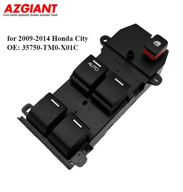 For 2009-2014 for Honda City left front drive side main power window switch