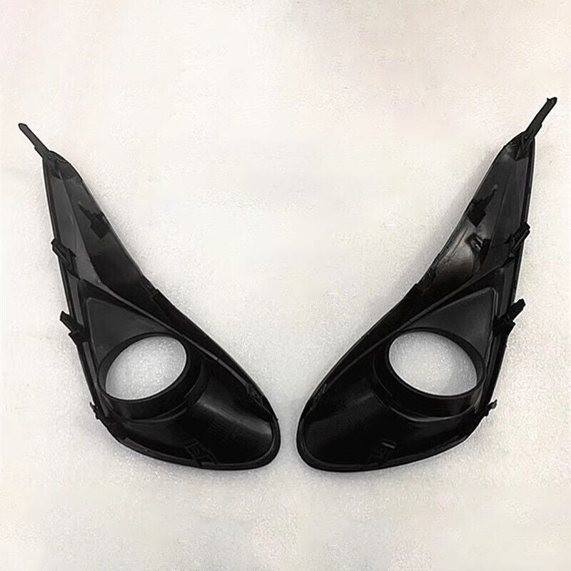 1Pair ABS Front Bumper Fog Lamp Cover Bezel for Toyota PRIUS C AQUA 2017-2019
