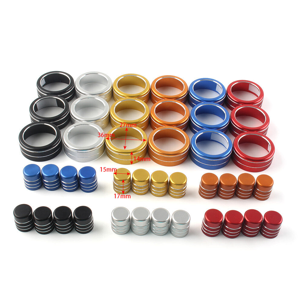 Fit for Honda for Civic 11th 2022+ FOR CRV Central Control Switch Knob Ring Cover Trim