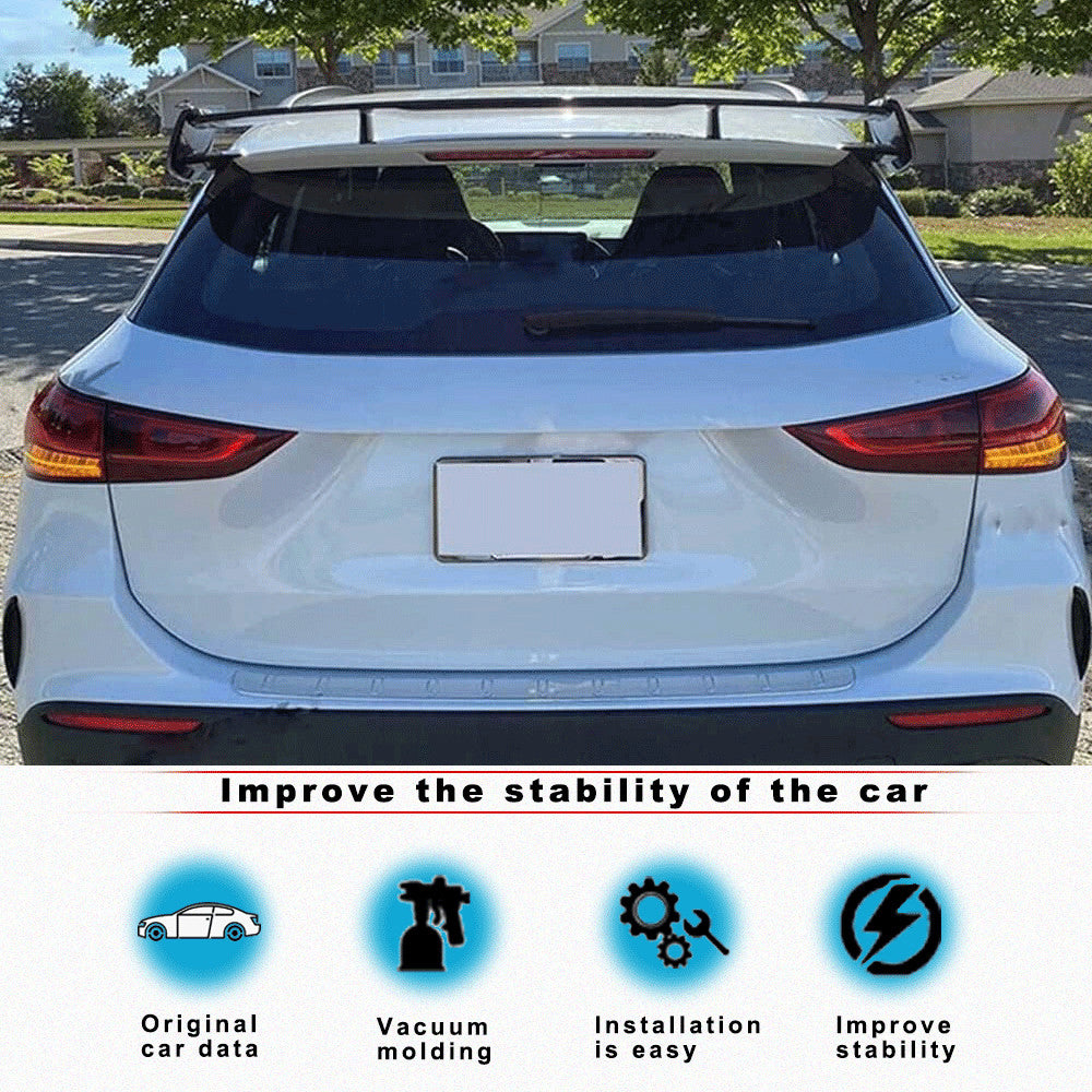 for Mercedes-Benz H247 GLA200 GLA250 Real Carbon Rear Roof Spoiler Window Wing