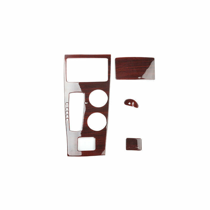 Console Gear Shift Water Cup Panel 4 for Nissan Altima Teana 2013-15 Wood Grain