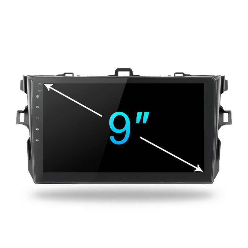 2Din Android Car Radio Multimedia Player GPS Navigation for Toyota for Corolla 06-12