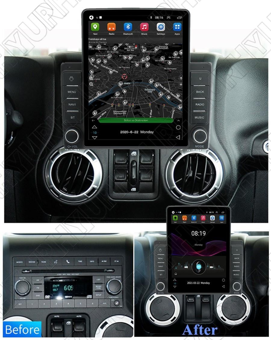 2+32GB 9.5Car Stereo Radio for Dodge for Chrysler for Jeep Android 10.1