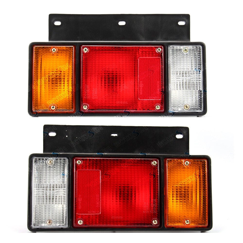 Tail Light Fit for Isuzu NPR NQR NRR FSR FRR Truck Rear Tail Lamp 1987-2019 1 Pair