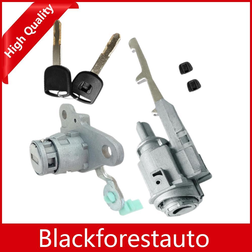 Ignition Switch Door Lock Cylinder Set Fit For Fit 2004 2005 2006 2007 2008