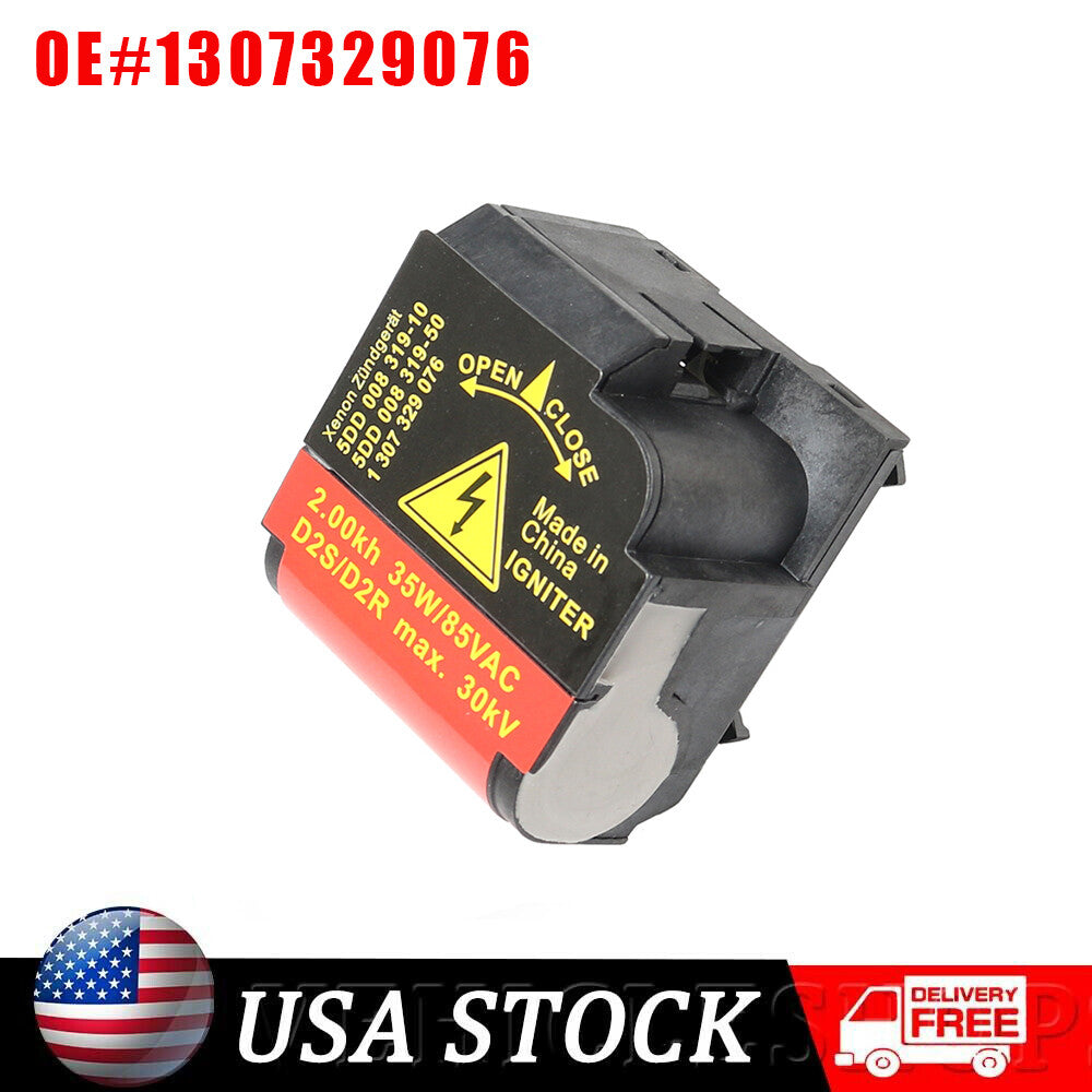 1x Xenon High Intensity Discharge Bulb Igniter Socket Bracket for BMW , for Volkswagen , and for Mercedes 1307329076