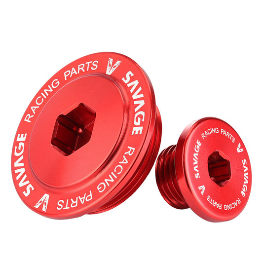 Crankcase Cover Straight Screw Plug Alternator Cap for HONDA XR250R/L XR650R/L