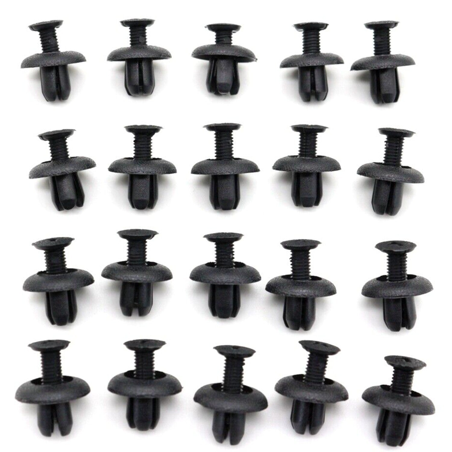 50 for Mitsubishi Lancer Evo Front Rear Bumper Clips Push-Type Retainer MB253964