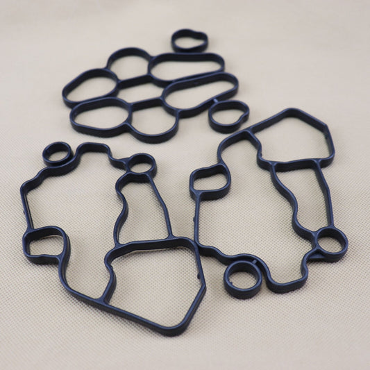 2-piece set for Audi / for Volkswagen oil filter housing gaskets and coolers 2.0 L 06D 06F 115 441
