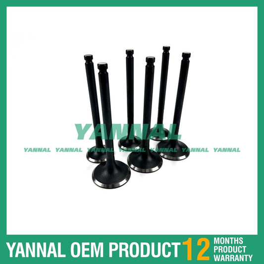 DF750 intake with exhaust valve 12694-13120 - Suitable for Kubota excavator engine parts.