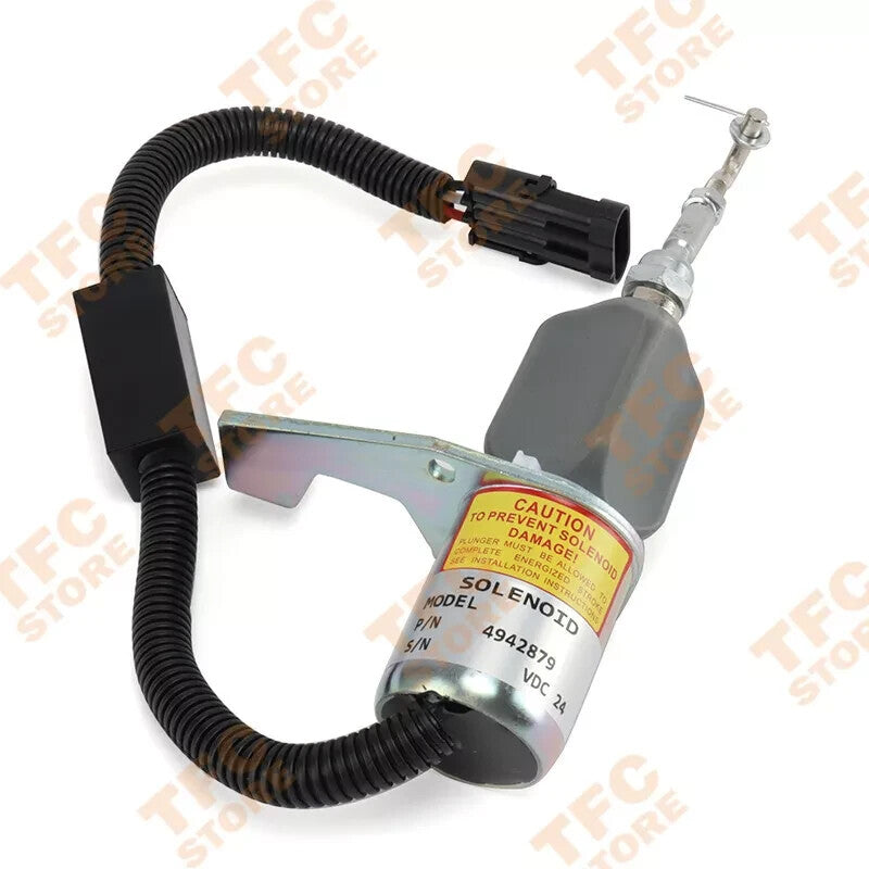 4942879 Fuel Stop Solenoid Valve For 6CT 5346207 5301701 5295567 24V
