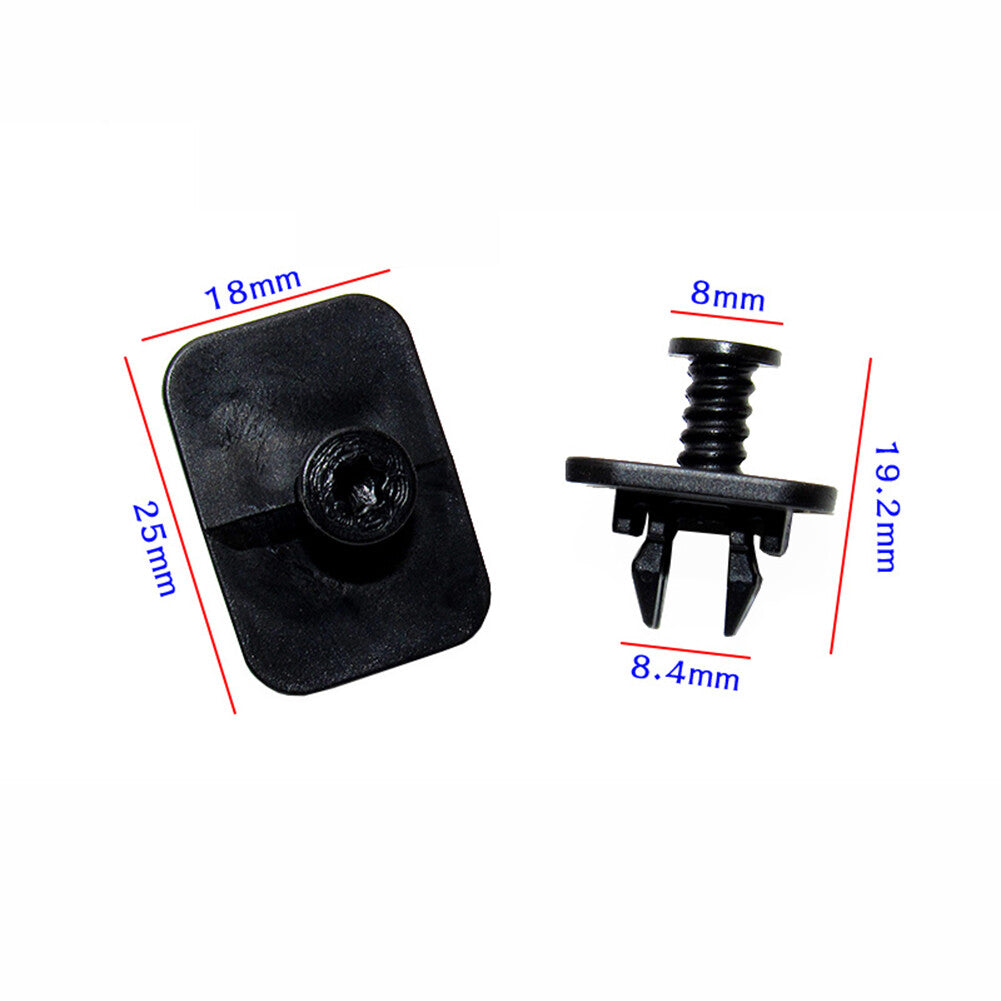 10 Car Rear Bumper Spoiler Moulding Trim Fastener Clips for VW for Golf