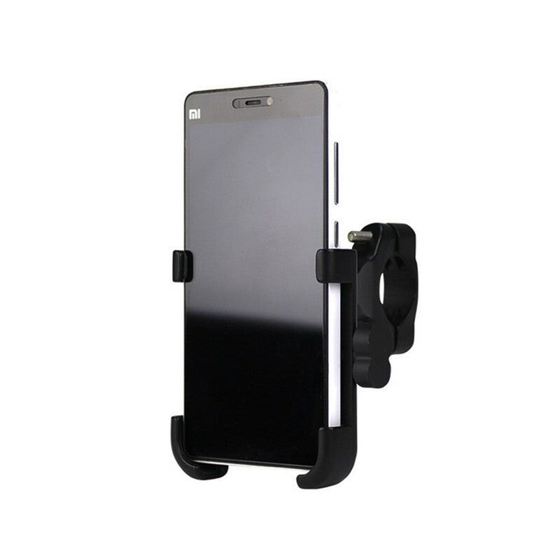 Motorcycle Adjustable Handlebar Bracket Stand Phone Holder Aluminium Support BK