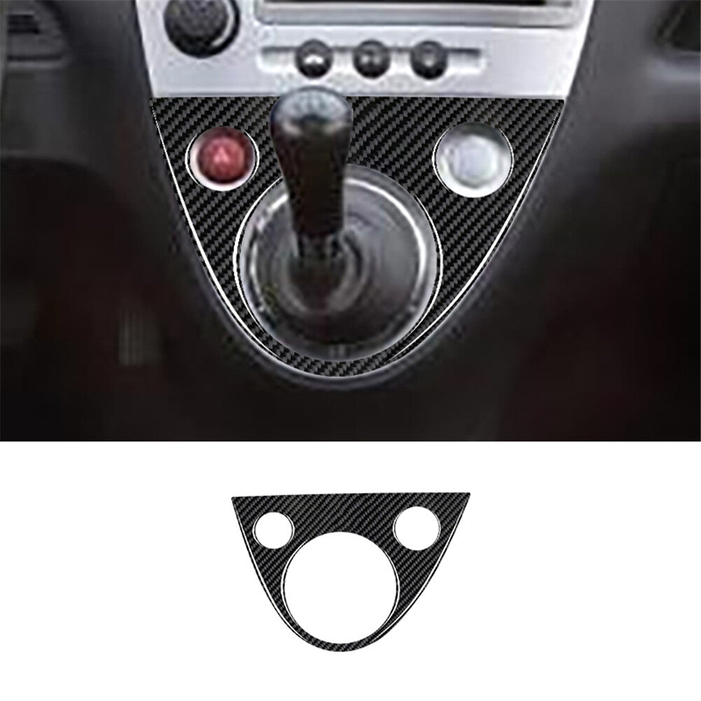 Carbon Fiber Interior Gear Shift Panel Cover Trim for Honda for Civic Si 2002-2005