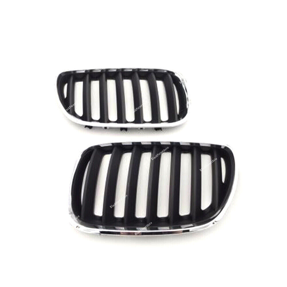 Pair Left Right for BMW for X5 E53 2003-2007 Front Radiator Kidney Grille