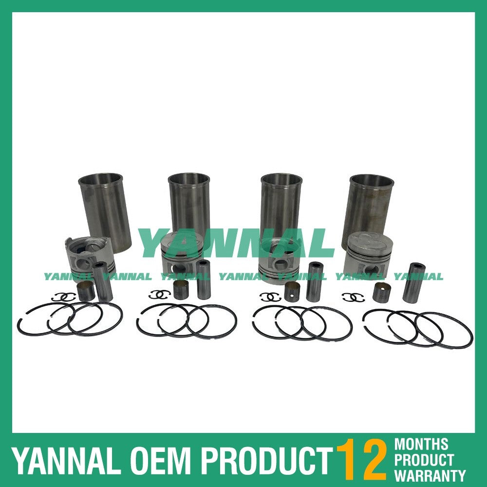 4-piece TD25 engine overhaul liner kit for Nissan diesel engines