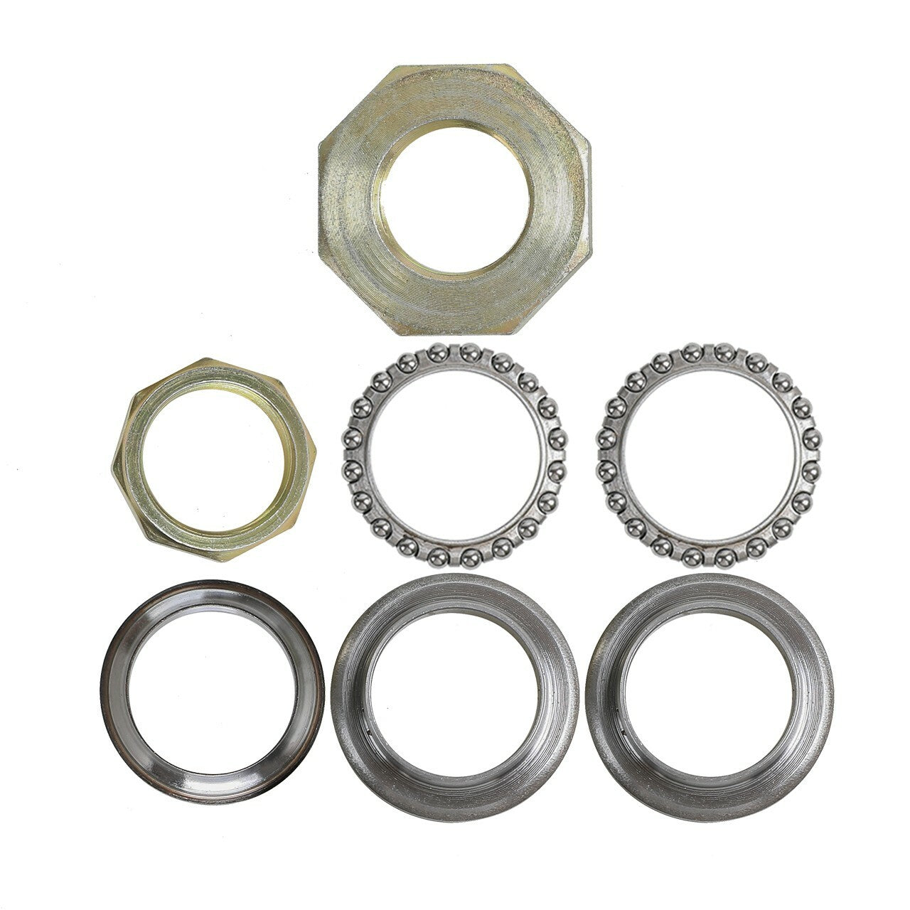 Fork-neck steering valve stem bearing kit for Yamaha PW50 - 50 motocross stunt motorcycles