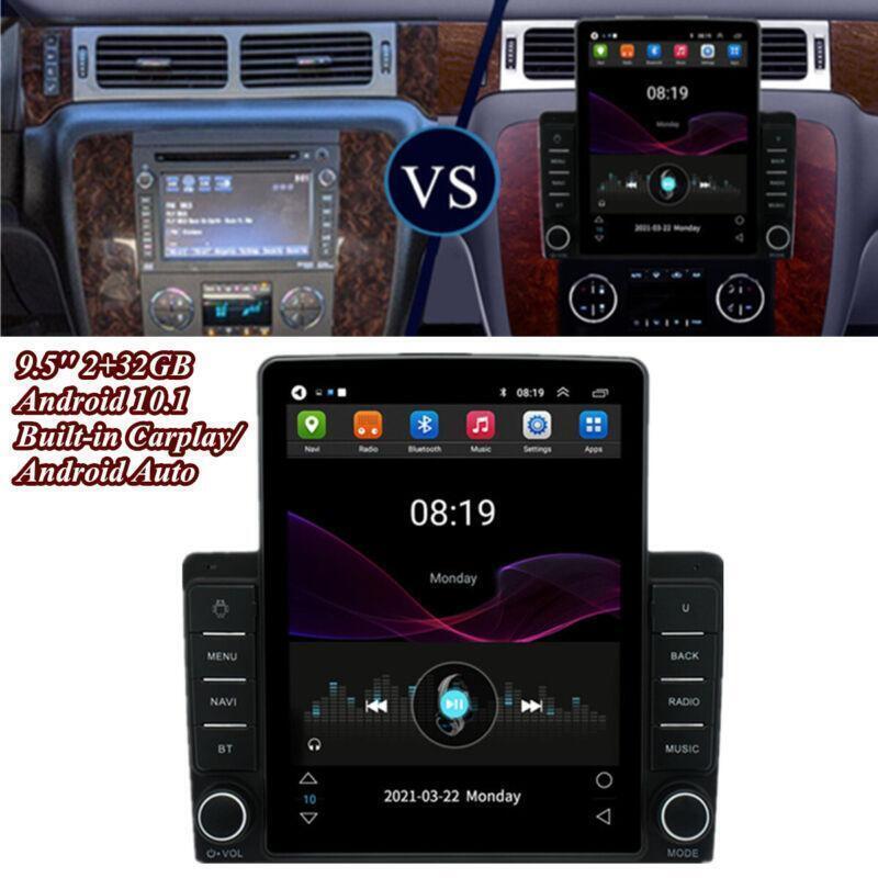 Player GPS WiFi Carplay for Chevy Impala Suburban for GMC for Sierra 9.5 2+32GB Radio