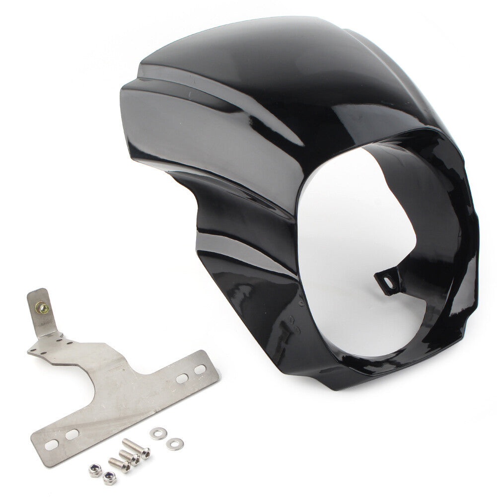 Front Headlight Fairing Cover Fit for Harley Softail Breakout 2018-22 19 Mask Black