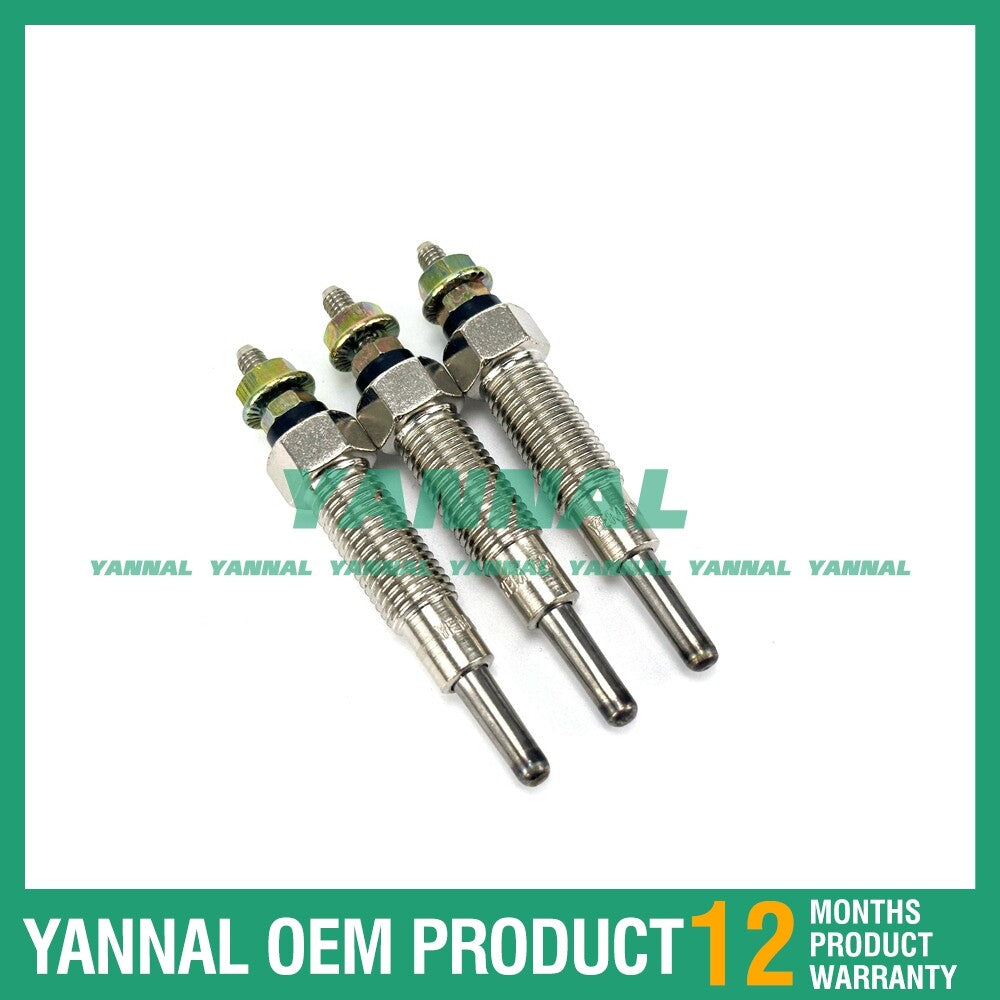 3 spare parts for Isuzu 110650-34W00 LED plug 3LD1 engine