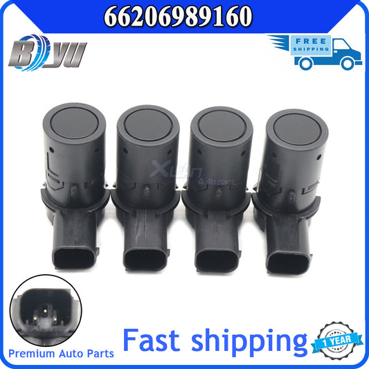 Bumper parking sensors are compatible with for BMW 5 Series, 7 Series, X5, E39, E53, E60, E66, E85, Z4, and model numbers 66206989160.