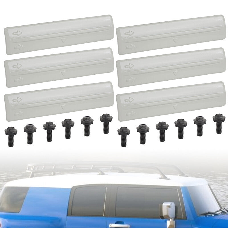 18pcs Roof Drip Rack Removal Kit Cover Bolts Fit for Toyota FJ Cruiser 2007-2014