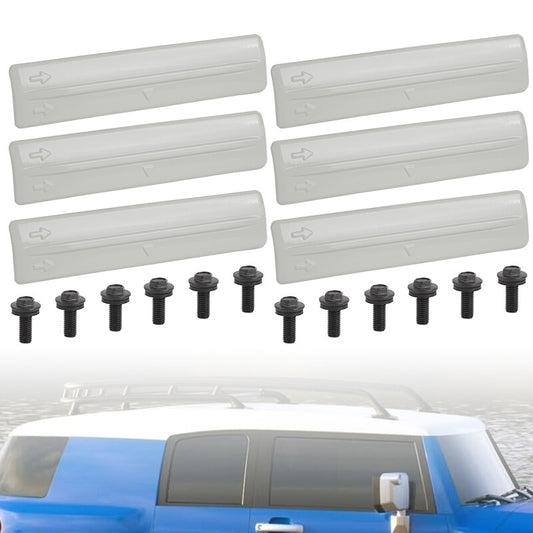 18pcs Roof Drip Rack Removal Kit Cover Bolts Fit for Toyota FJ Cruiser 2007-2014