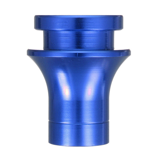 BLUE SHIFT KNOB BOOT RETAINER/ADAPTER FOR MANUAL GEAR SHIFTER LEVER 10X1.25