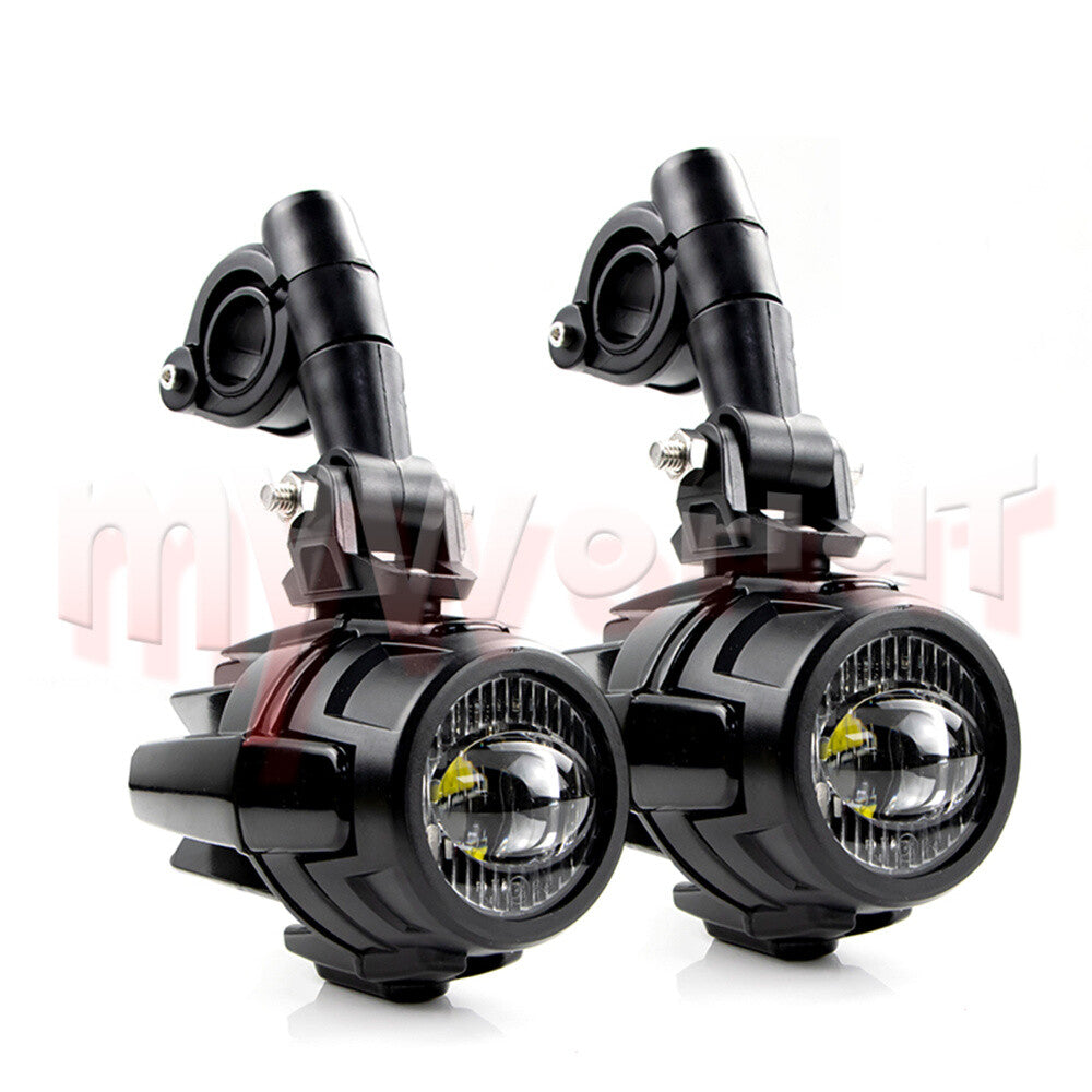 Fit For YZF R1 R3 R6 MT03 MT07 MT09 FZ FJR XJR FZR SZR LED Fog Lights Auxiliary