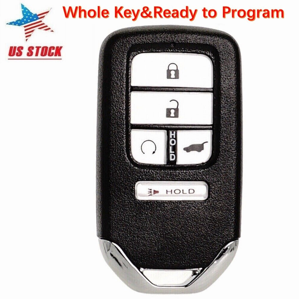 Remote control key chain for Honda for Civic CR-V (pilot models 2017, 2018, 2019, 2020, 2021, 2022) KR5V2X