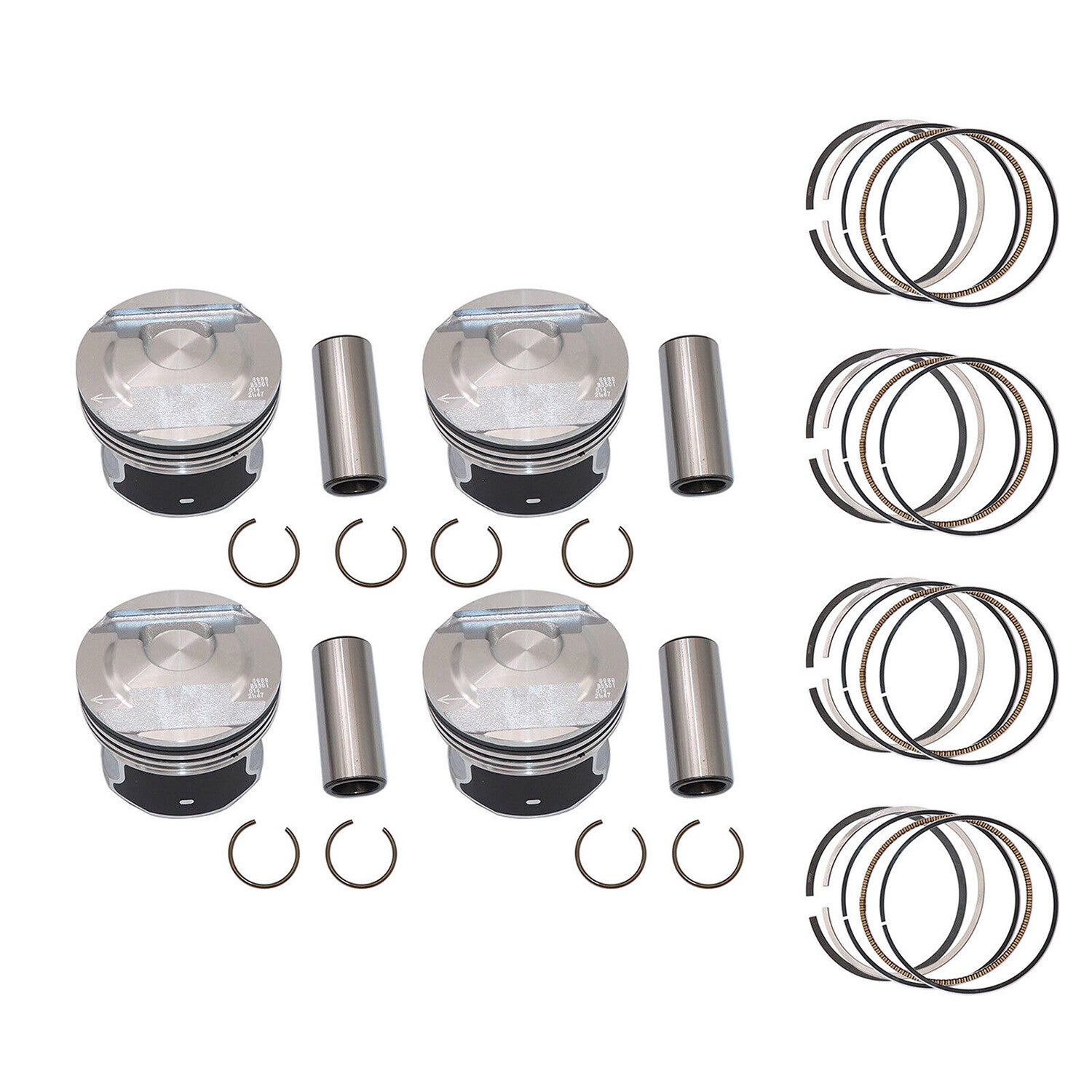 Pistons  Rings Kit for Buick GL8 for ES for Cadillac ATS XT5 for Chevrolet Engine 2.0T CN