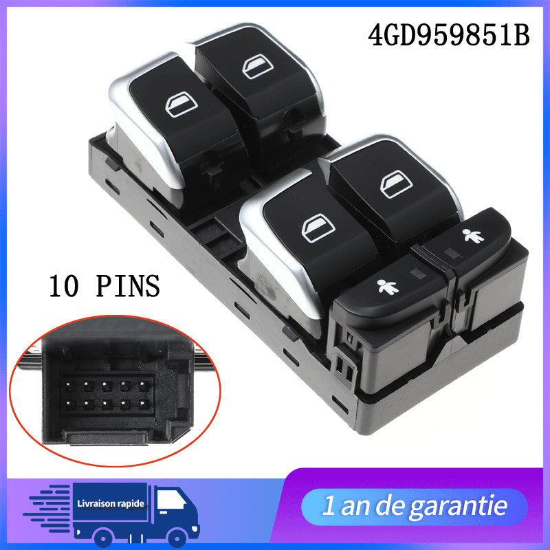 COMMANDE DE LEVE VITRE AVANT GAUCHE POUR for AUDI A6 A7 Q3 2010 - 2018 = 4G0959851