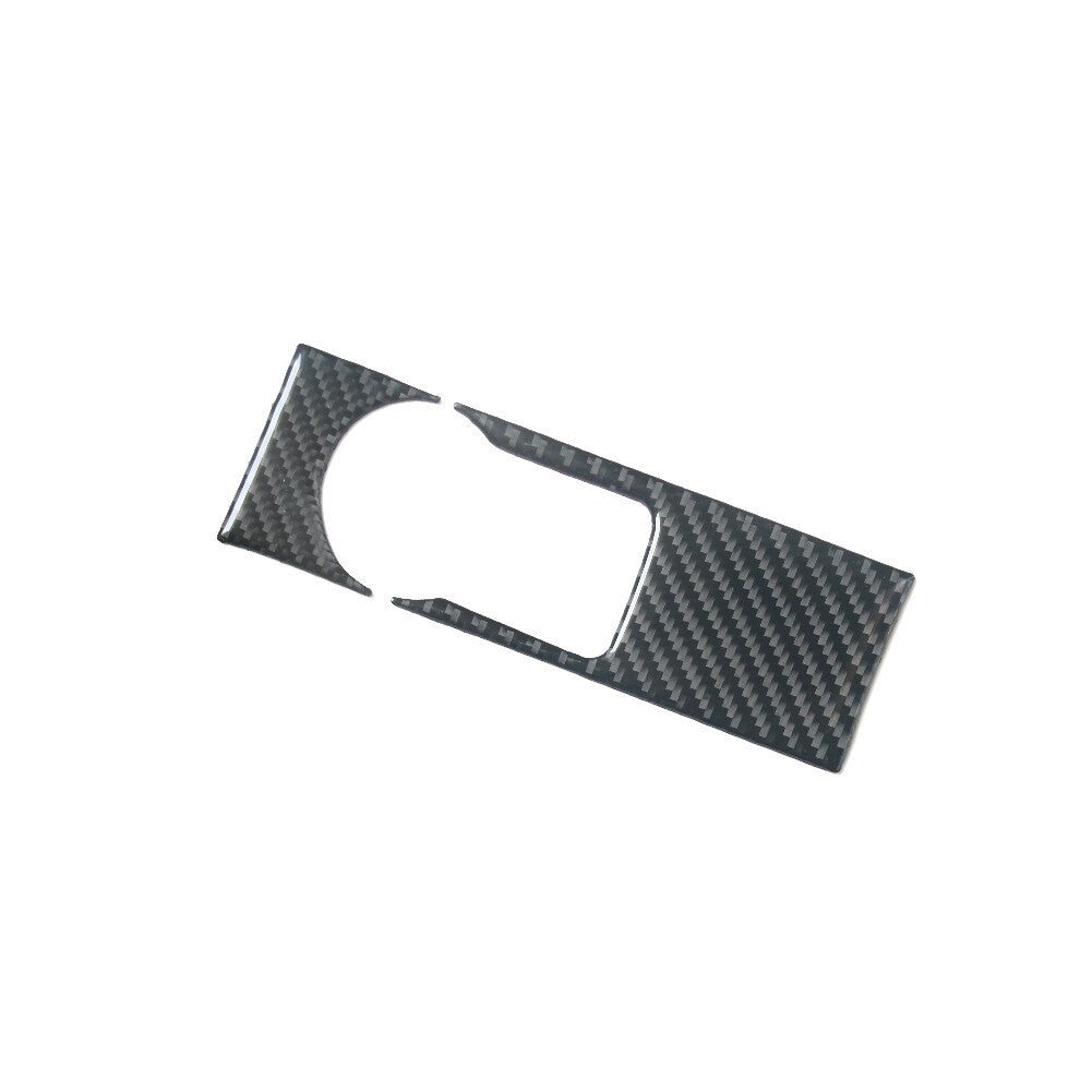 2Pcs Carbon Fiber Dim Light Control Cover Trim for Chevrolet Sonic 2012-2016