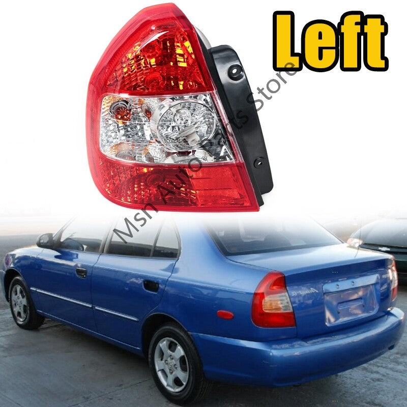 1Pcs Rear Tail Light Stop Brake Lamp Left for Hyundai Accent 2001 2002-2004