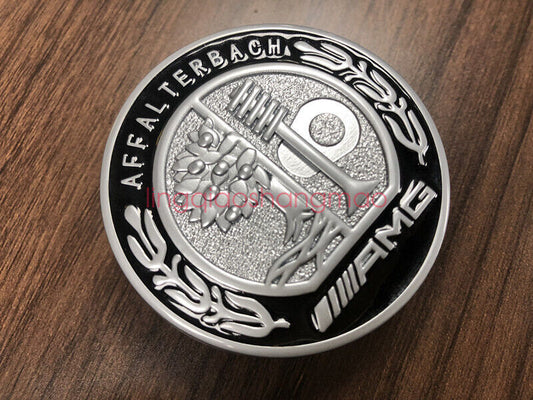 1 new for Mercedes-Benz Chrome badge front engine 57mm A0008171701